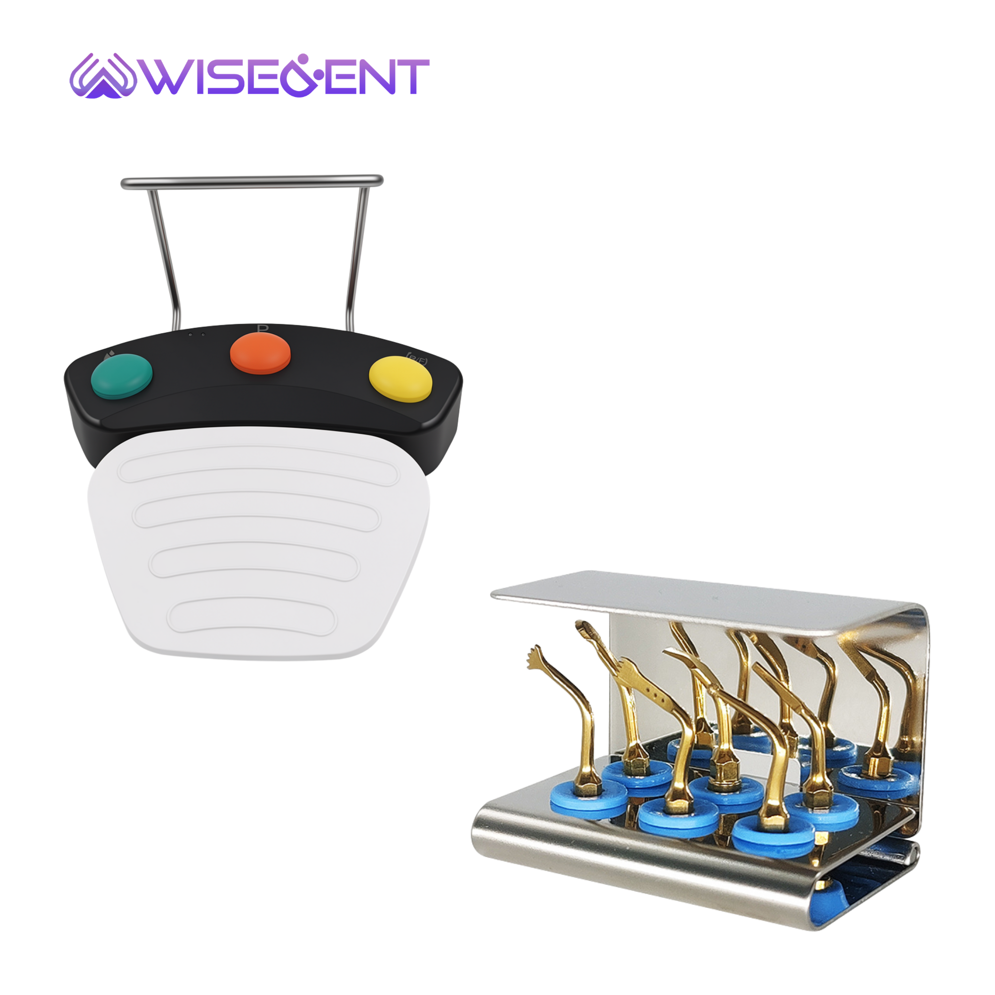Wisedent Upgraded Dental Piezo Surgery Machine with 2 in 1 Foot Pedal Colorful Touch Screen Implant Surgical Equipment 8
