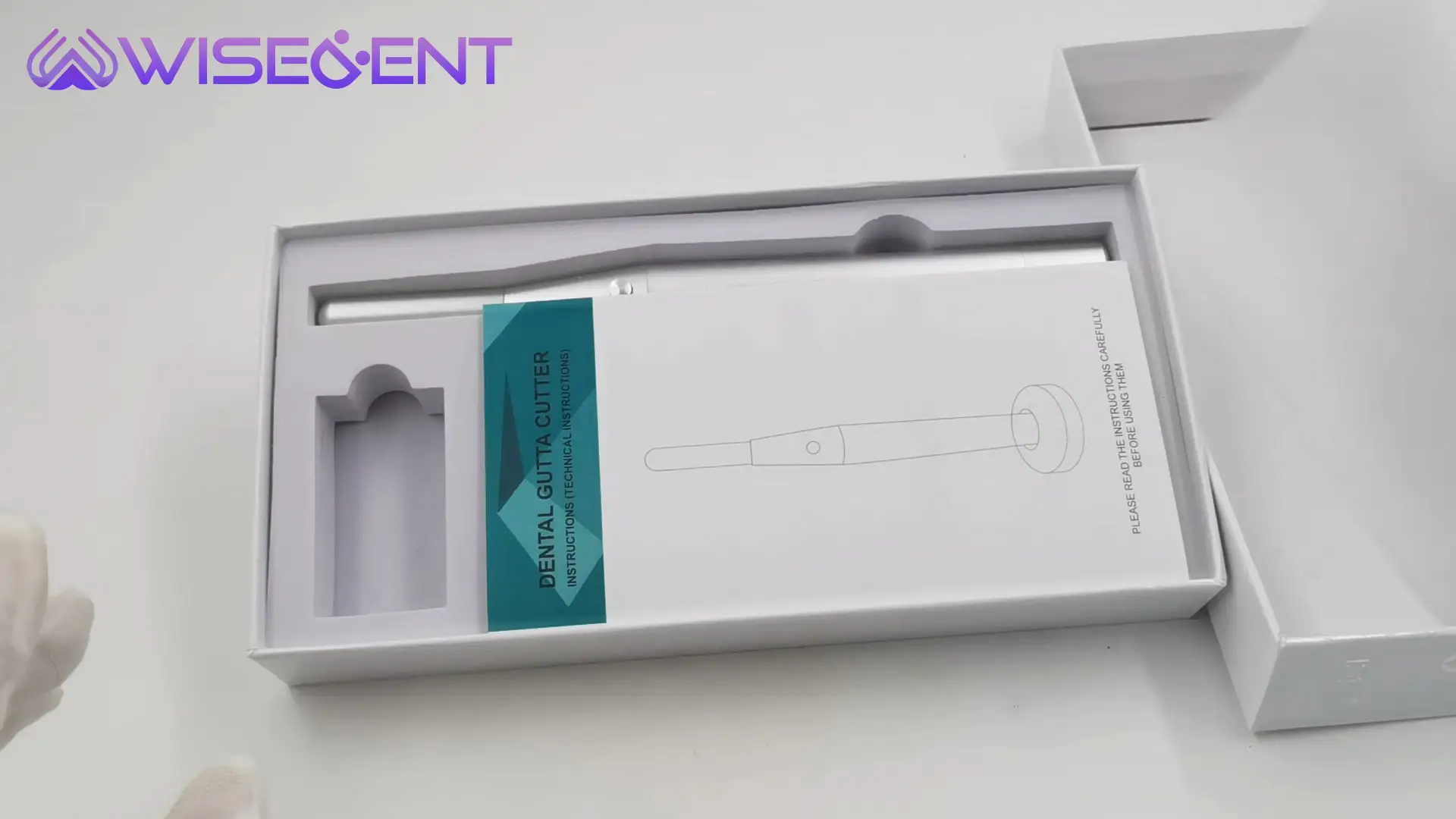 Wisedent Wireless Gutta Percha Cutter Rechargeable Dental Endodontic Equipment with Detachable Sterilizable Needle 1