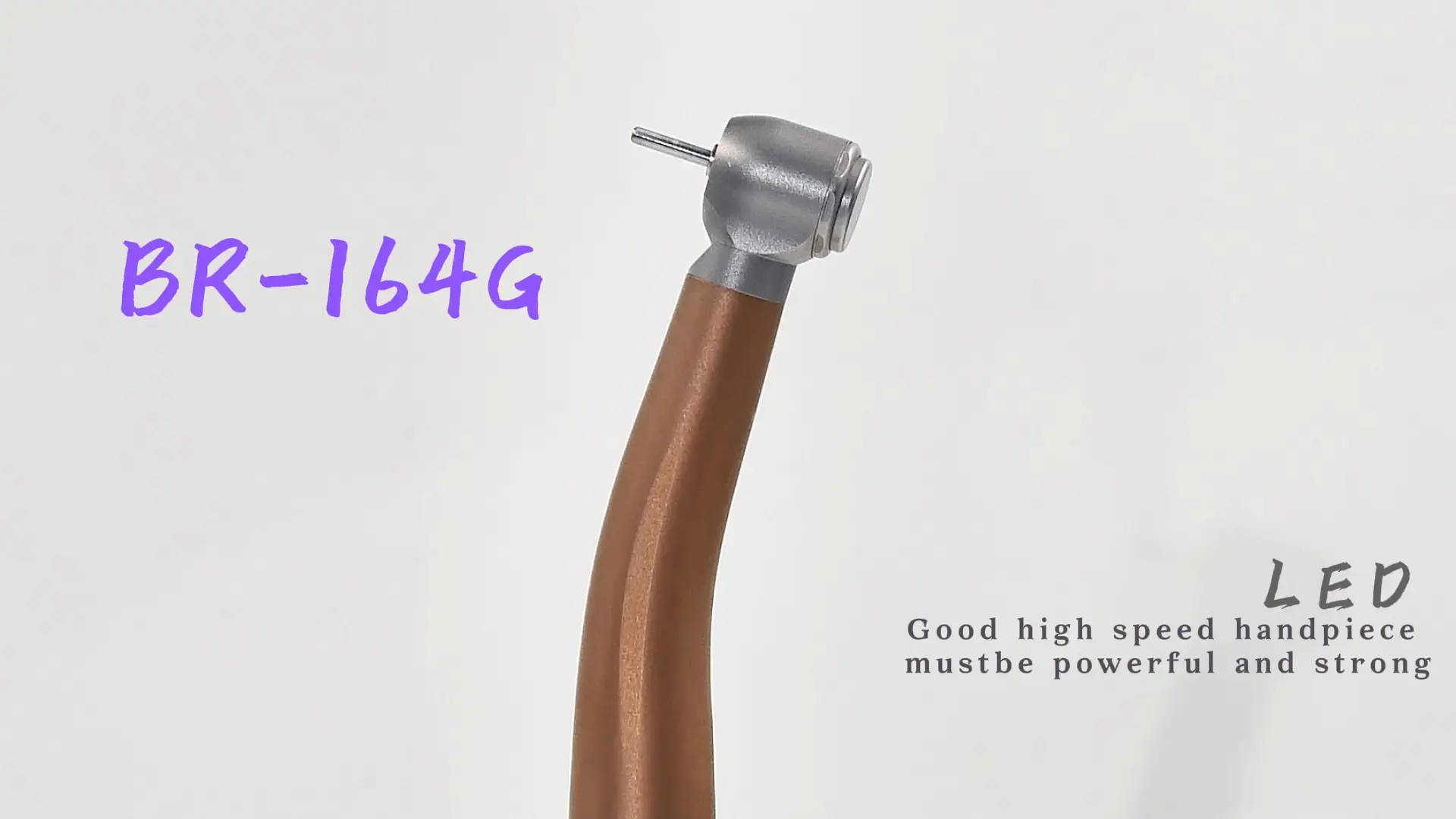 Wisedent E-generator LED High Speed Handpiece 4 Water Spray Gold Titanium Cover Dental Turbine Handpiece 1
