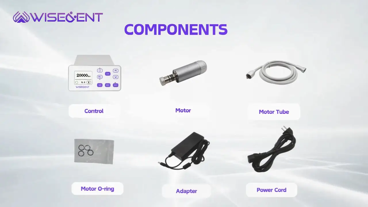 Wisedent BR-705 Brushless Dental Electric Micromotor Inner White LED Light 200000rpm E-type 1