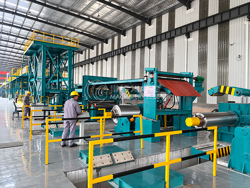 Printing Production Line Of Colored Aluminum Sheet 3