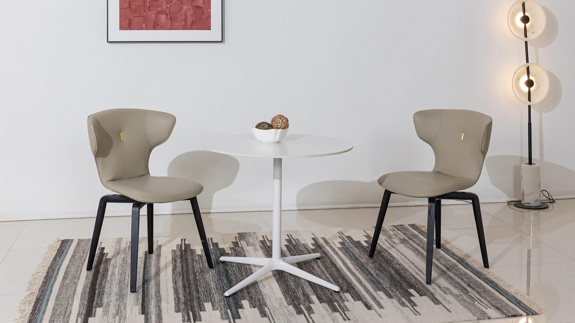 Innovation Yika -S Simple Design Living yara Table Pẹlu seramiki Table Top BK Ciandre 2