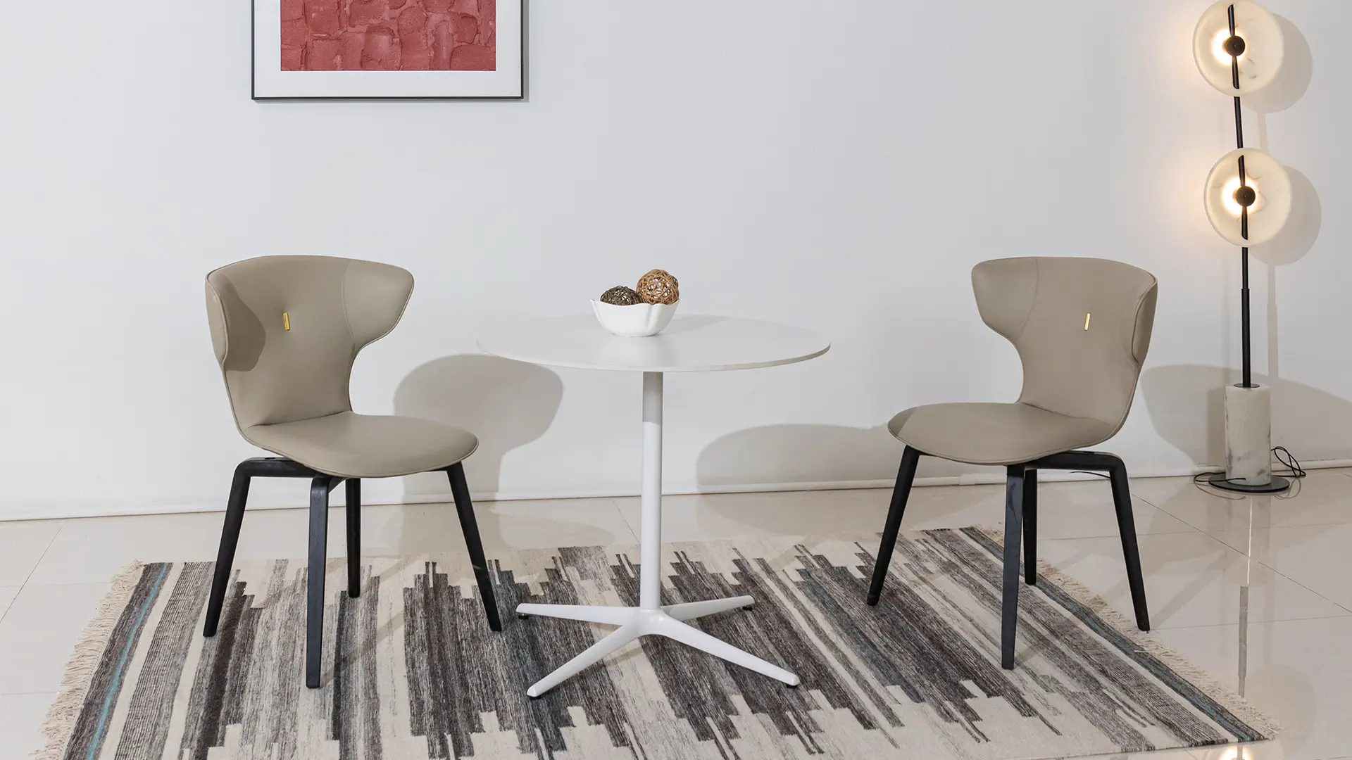 Innovation Round -S  Simple Design Living room Table With Ceramic Table Top  BK Ciandre 2