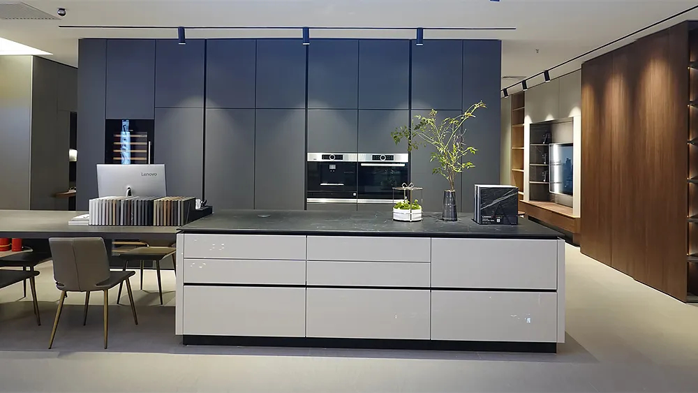 Siempre Elegant Smart Sintered stone countertop kitchen cabinets BK Ciandre. 2