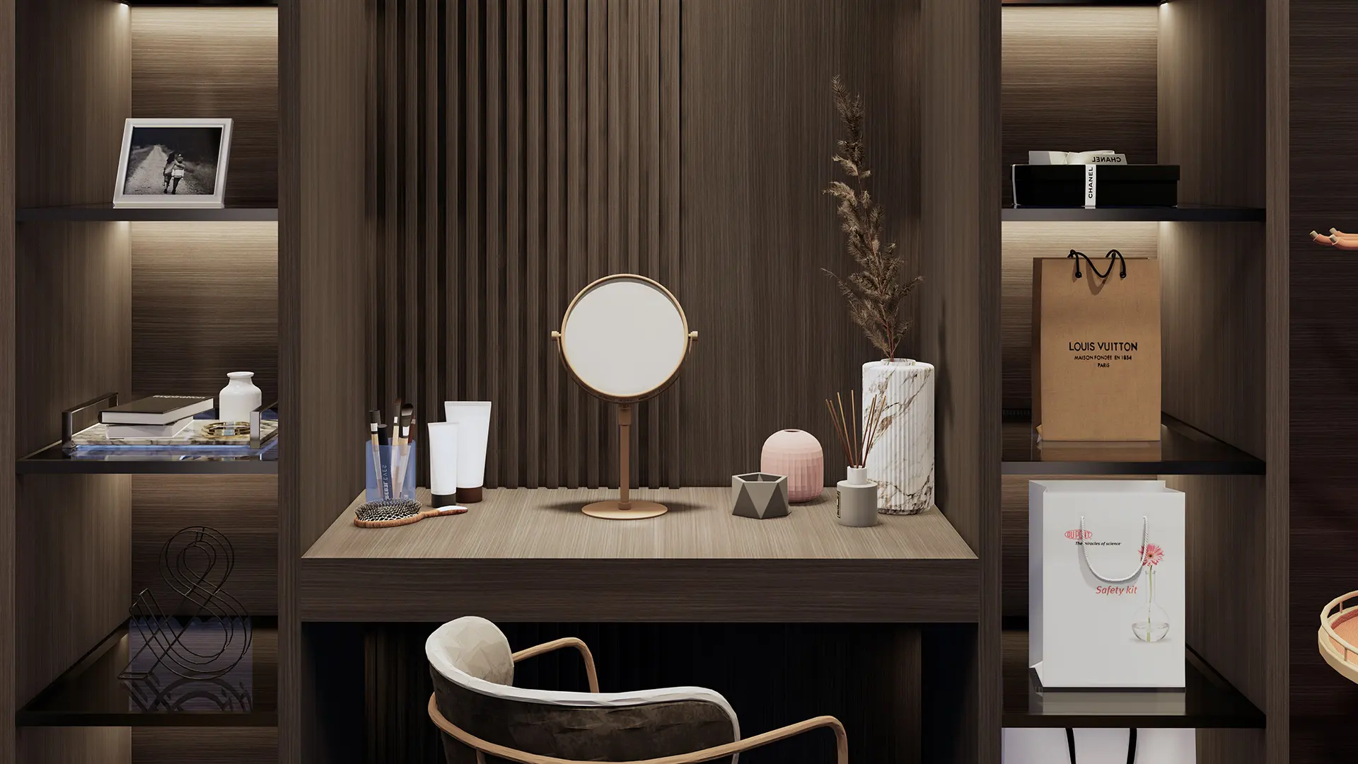 ANTIBES Multifunctional bedroom Open walk in closet  supplier 10
