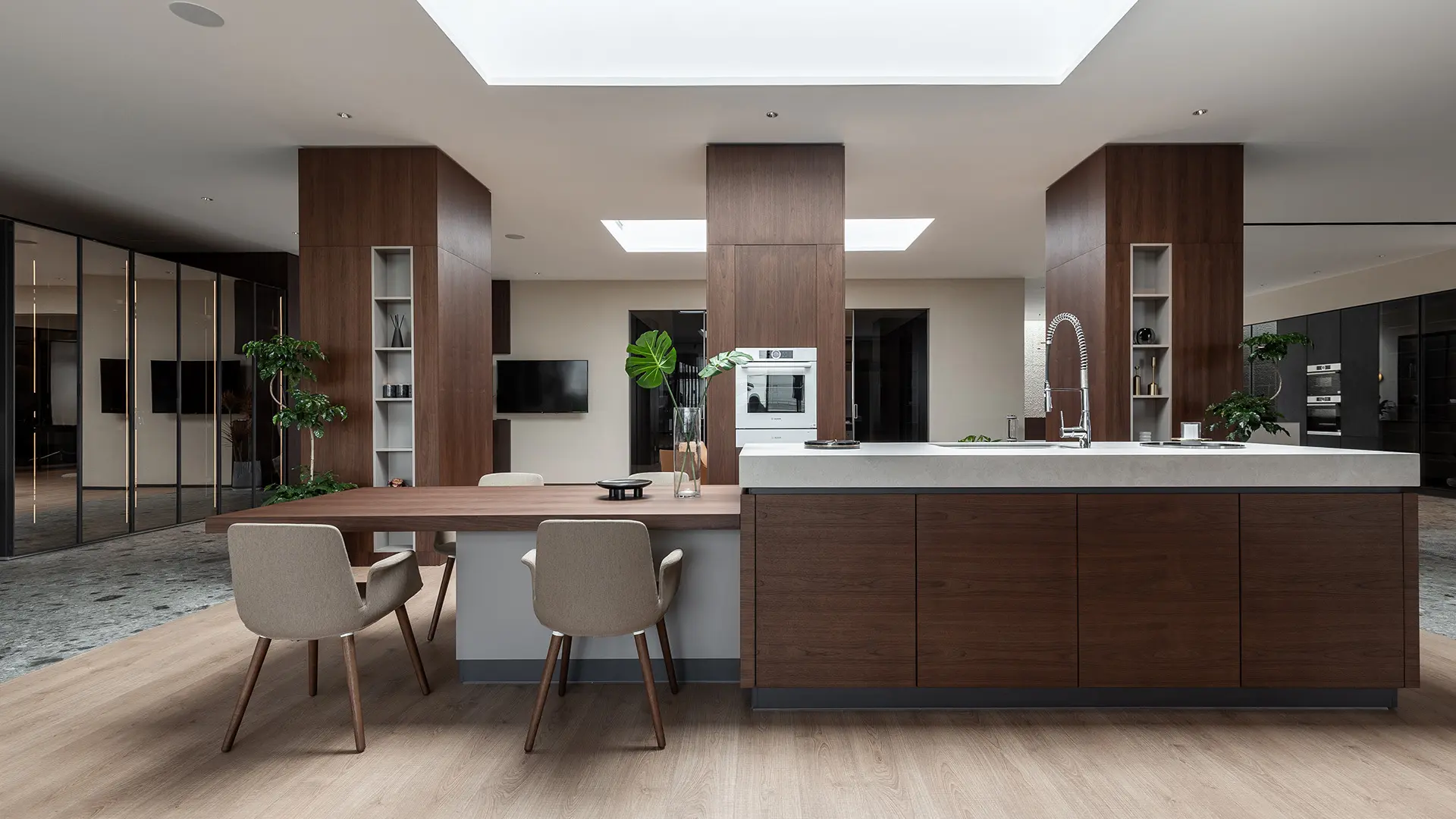 Solitude modern wooden ceramic kitchen cabinet for home bk ciandre 1