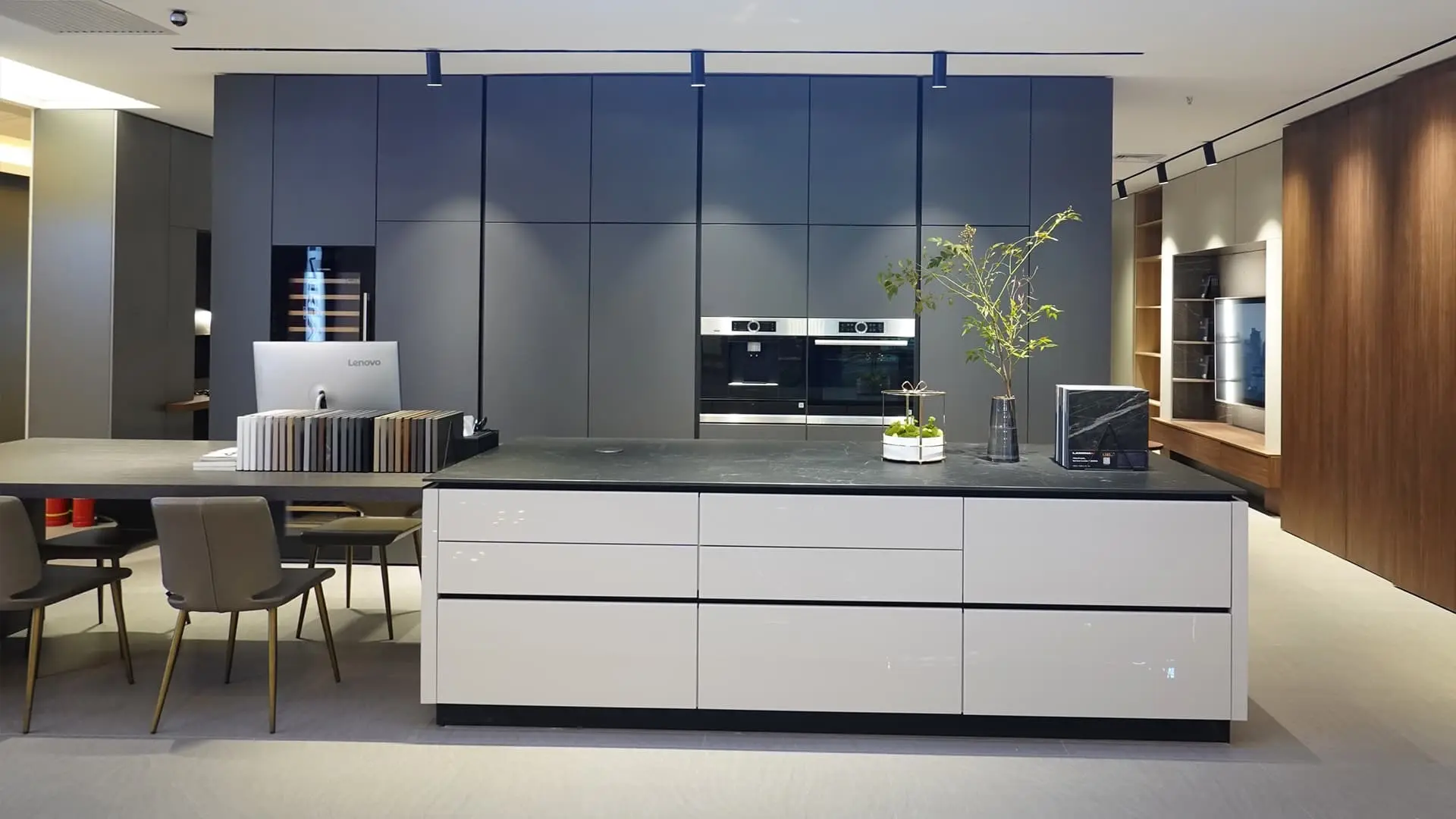 Siempre Elegant Smart Sintered stone countertop kitchen cabinets BK Ciandre. 7