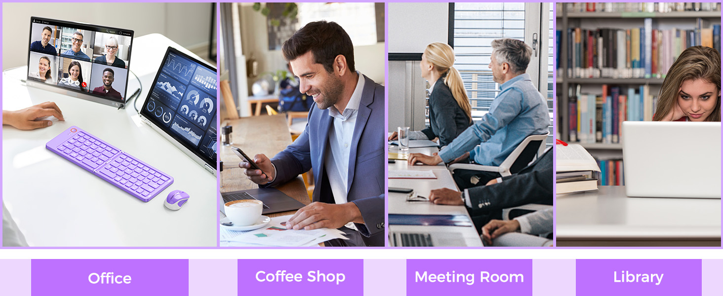 Foldable Keyboard And Mouse Meetion