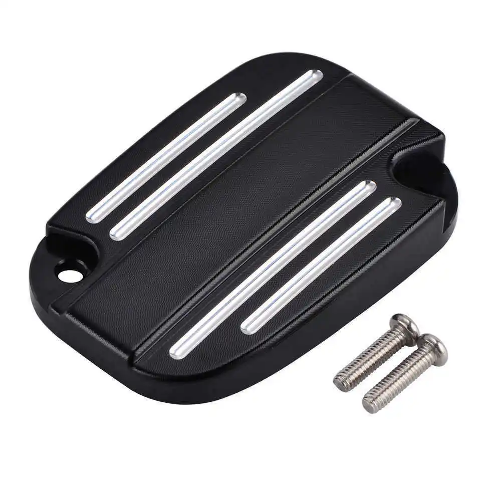 Machined Aluminum Clutch Reservoir Cover Master Cylinder Cover for Touring Road Cvo Street V Rod 1