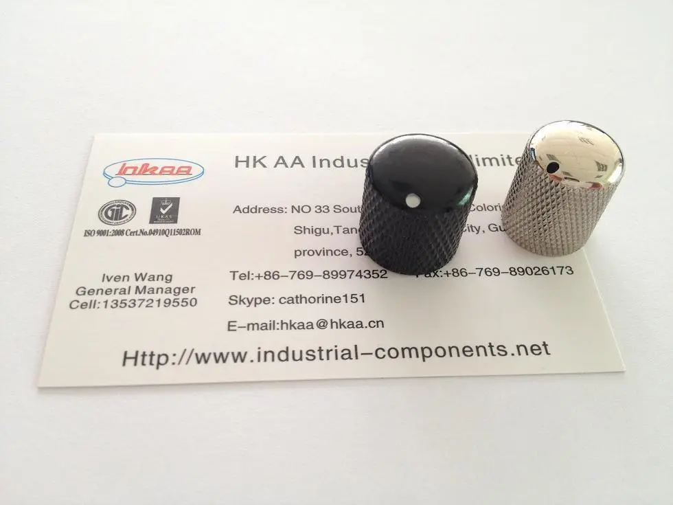 Aluminum Volume Control Knob, Potentiometer Knob, Dome Metal Knob 1