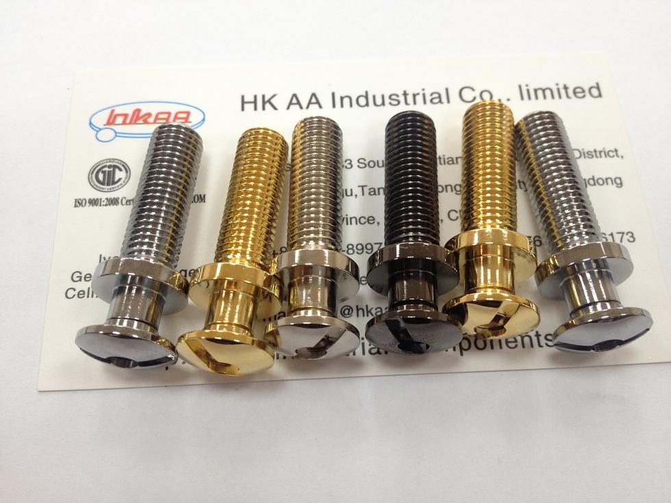 CNC Lathe Machining Precision Decorative Brass Stud for Furniture 5