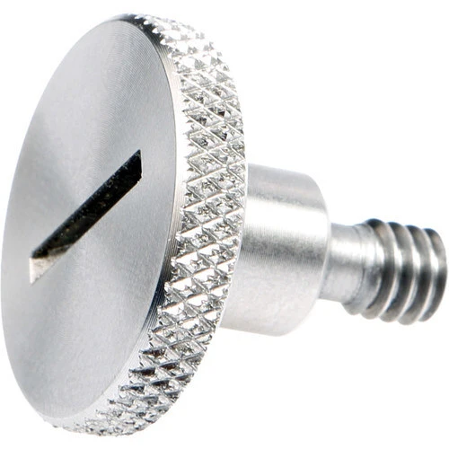High Polished Stainless Steel Knurled Captive Thumbscrew Bolt 1