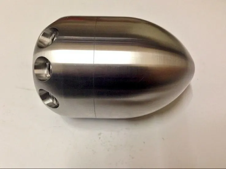 High Precision Industrial Drain Power Cleaning Jetting Nozzle 1