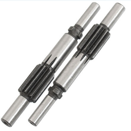 Precision Stainless Steel Motor Transmission Worm Gear Shaft 5