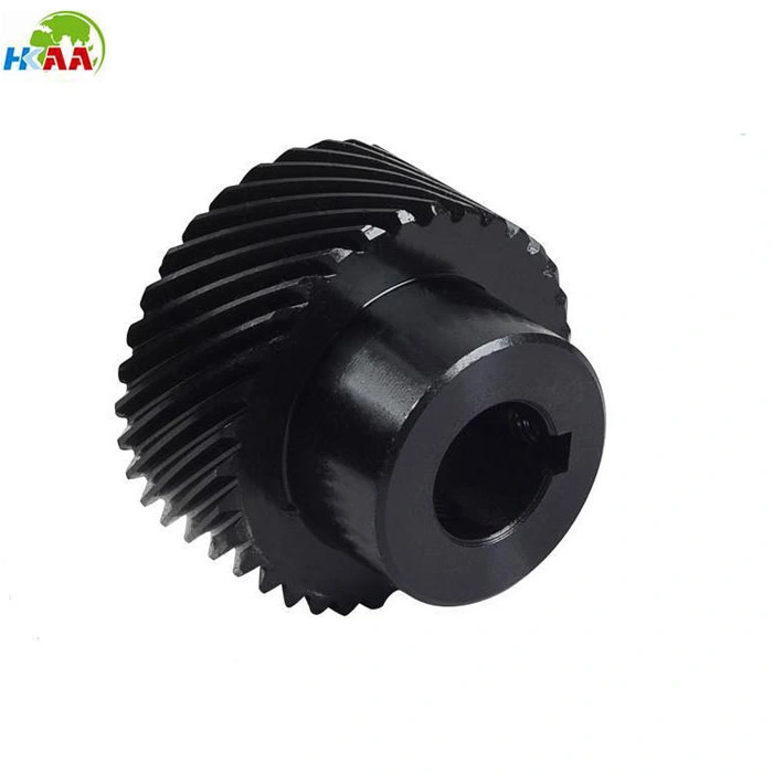 POM Plastic/Nylon Pinion Helical Crown Wheel Gear for Printer/Toy 1