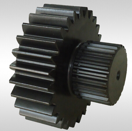 POM Plastic/Nylon Pinion Helical Crown Wheel Gear for Printer/Toy 2