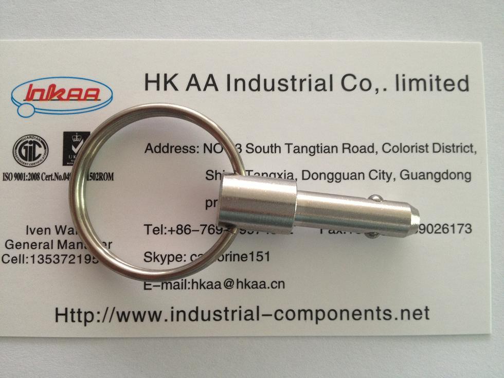 Precise Stainless Steel Positive Ball Detent Lock Pin 5