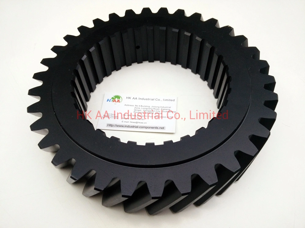 Precision Mild Steel Wide Pitch Wheel Hub Helical Gear 1