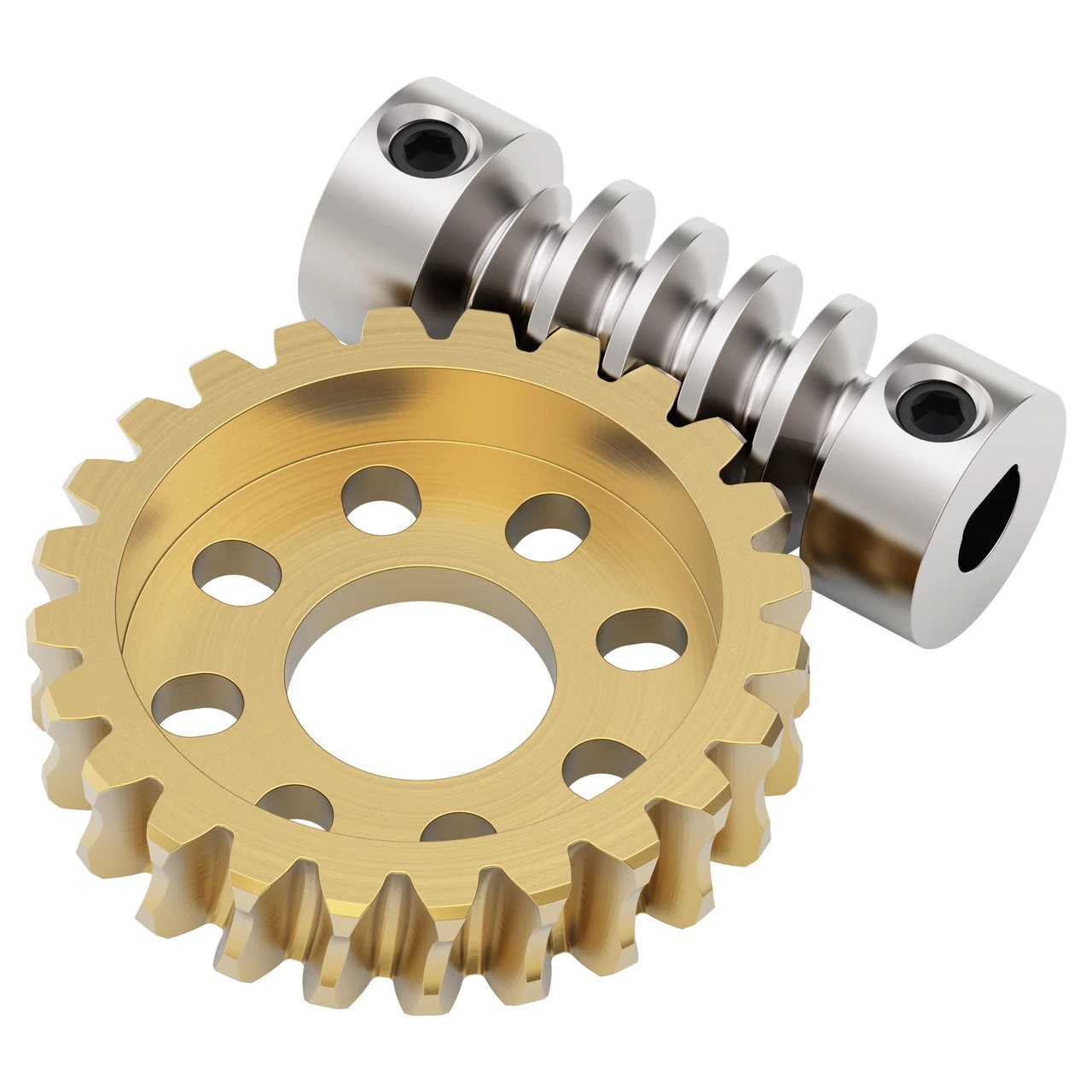 Customized Machined Factory Price Bronze Small Micro Worms Gears Manufacturer 6