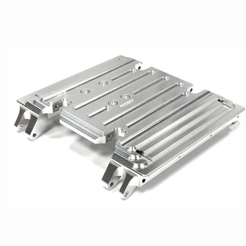 Precision CNC Milling Anodized Billet Aluminum Tube Frame Skid Plate 1