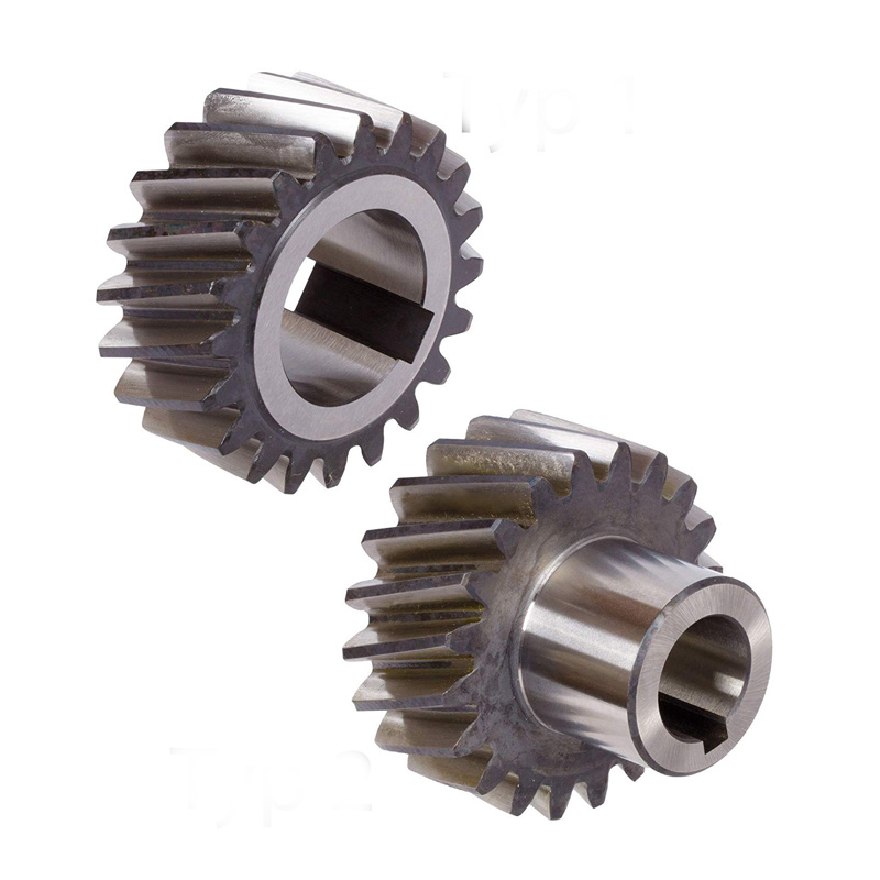 CNC Precision Machined Steel Axial Heavy Duty Spiral Bevel Gear 4