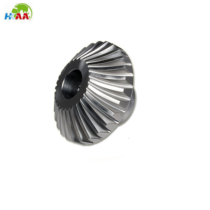 CNC Precision Machined Steel Axial Heavy Duty Spiral Bevel Gear 1