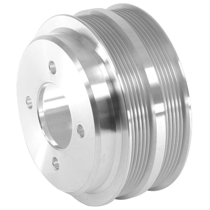 CNC Aluminum Serpentine Crank Pulley 2