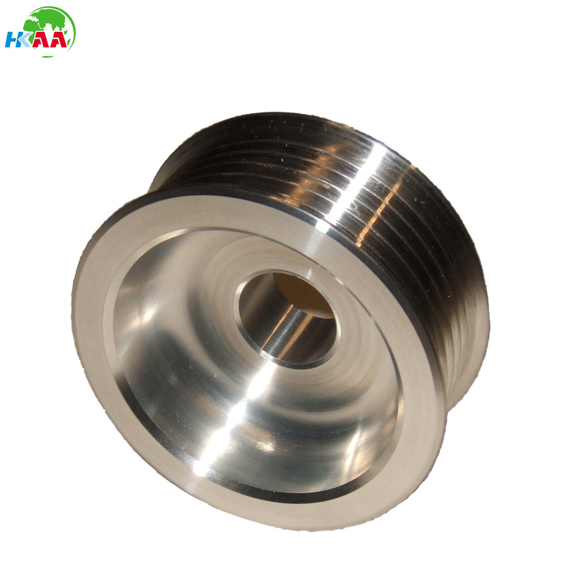 CNC Aluminum Serpentine Crank Pulley 1
