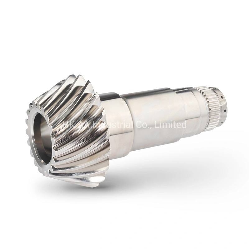 Precision Stainless Steel Spiral Bevel Pinion Gear 1