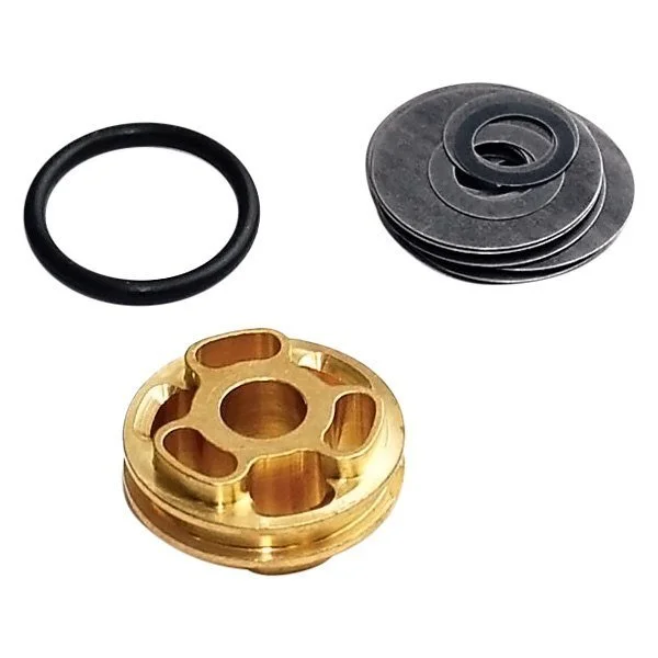 CNC Milling Billet Aluminum Shim Stack Valve Port for Motorcycle Parts 1