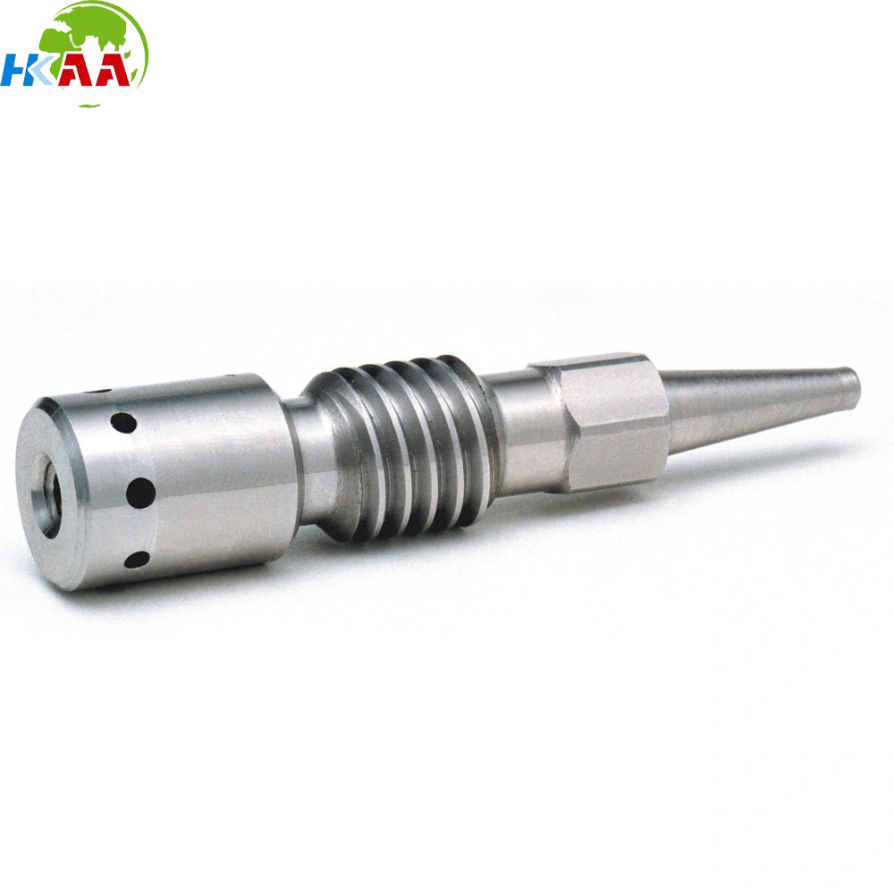 Precision Machined Steel Worm Gear Shaft, Worm and Shaft 1