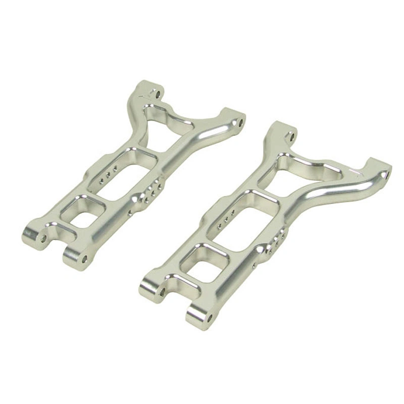 Custom CNC Milling Aluminum Silver Anodized Go Kart Lower Suspension Arm Customized Service 1