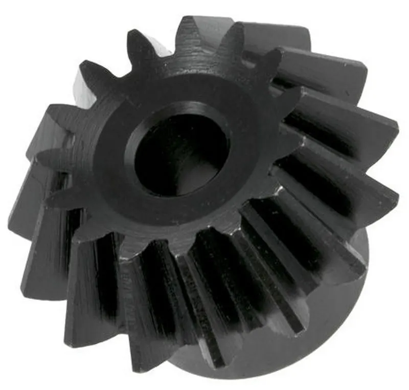 Custom Machining Forging Aluminum Black Anodised Helical Bevel Gear 1