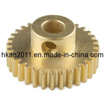OEM Custom Small Brass Pinion Gear, Small Spur Gear 1