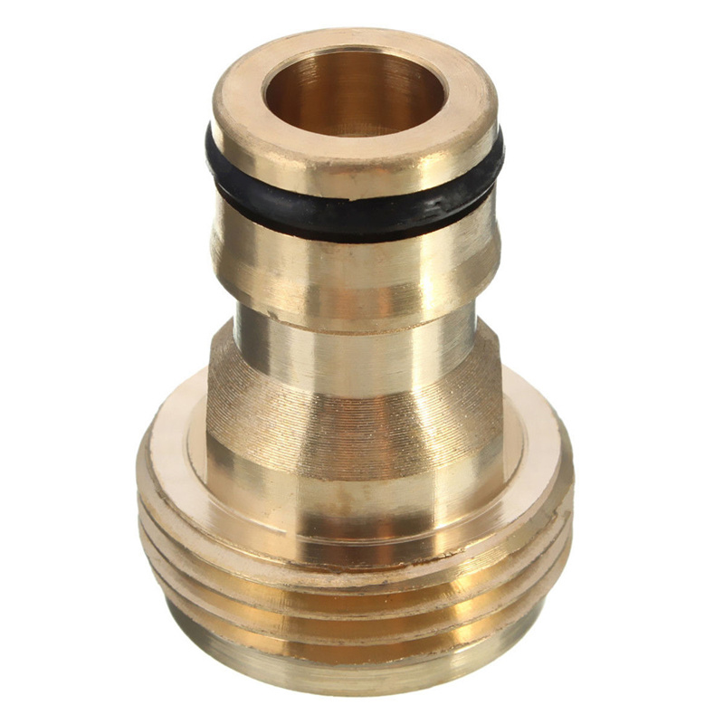 High Precision CNC Turning Brass in-Line Connector Micro Machine Parts 2
