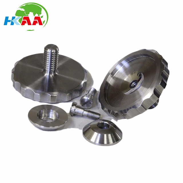Custom CNC Machining Stainless Steel/Aluminum Blade Clamping Thumb Wheel 1