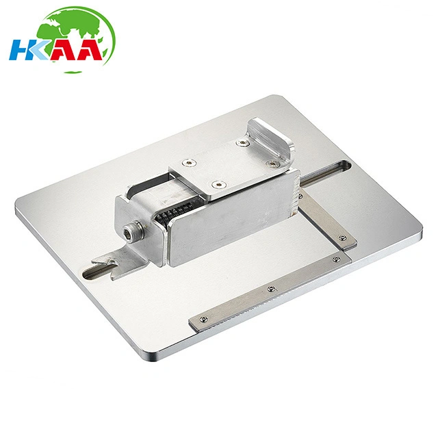 Custom Made Stainless Steel Tag Fixture Plate, with Magnetic Clamp 1