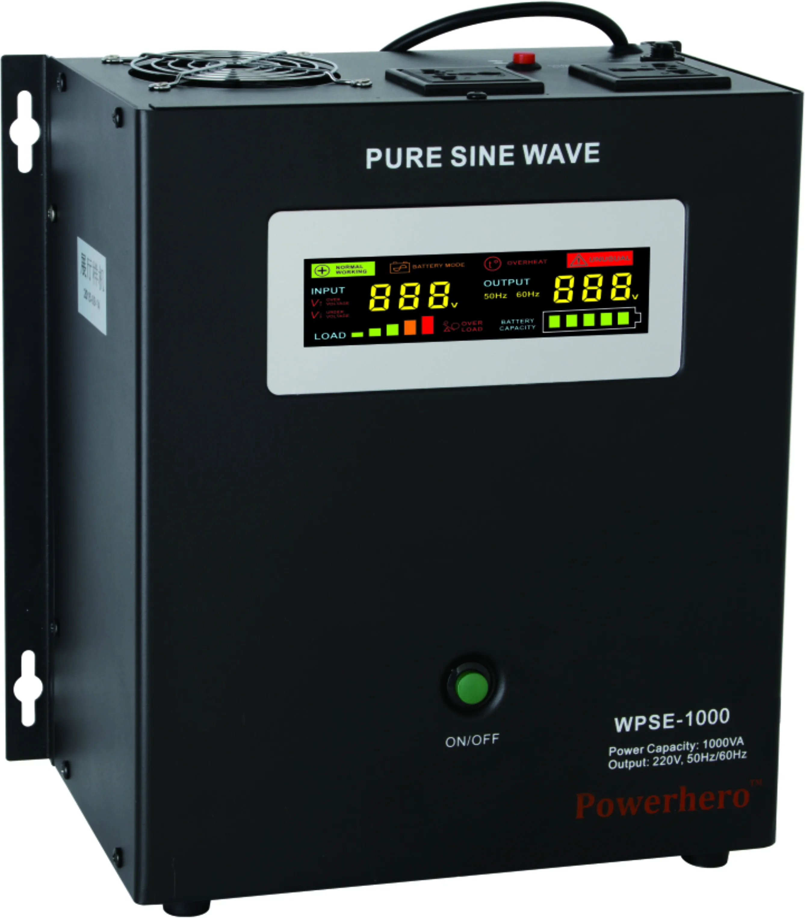 WPSE-1000 Wall type pure sine wave inverter 1