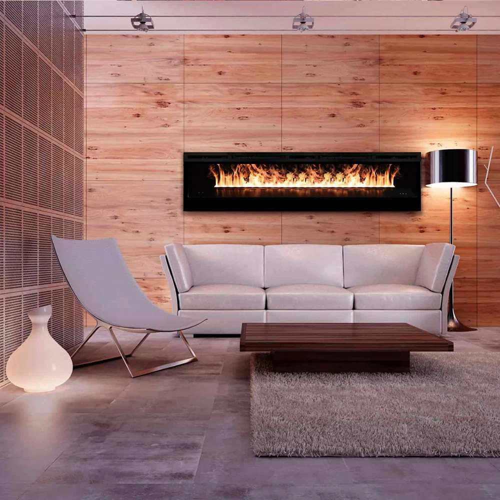 No Heat Electric 3D Water Mist Fireplace AFW200 2