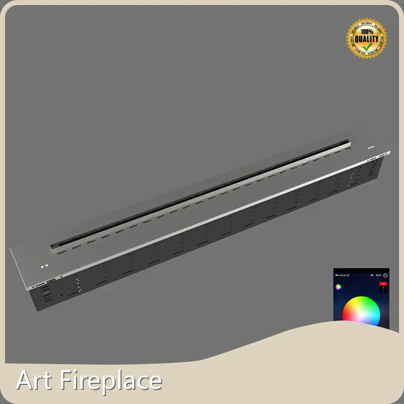 Water Vapor Flames Lit by Leds Art Fireplace Manufacture 1