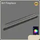 Water Vapor Electric Fireplace Insert Art Fireplace-1 1