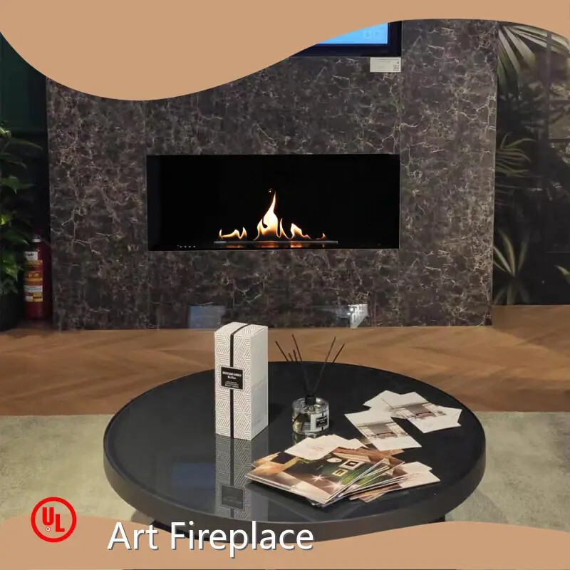 Art Fireplace Brand Ethanol Fireplace Insert Factory 1