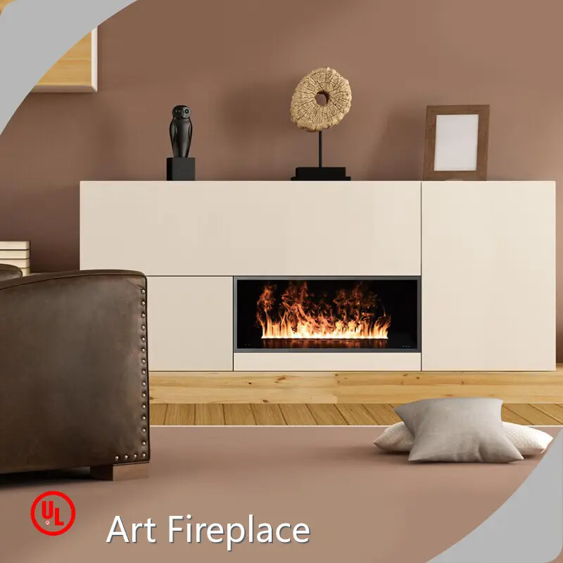 Water Vapor Fireplace with Heater Art Fireplace Company 1