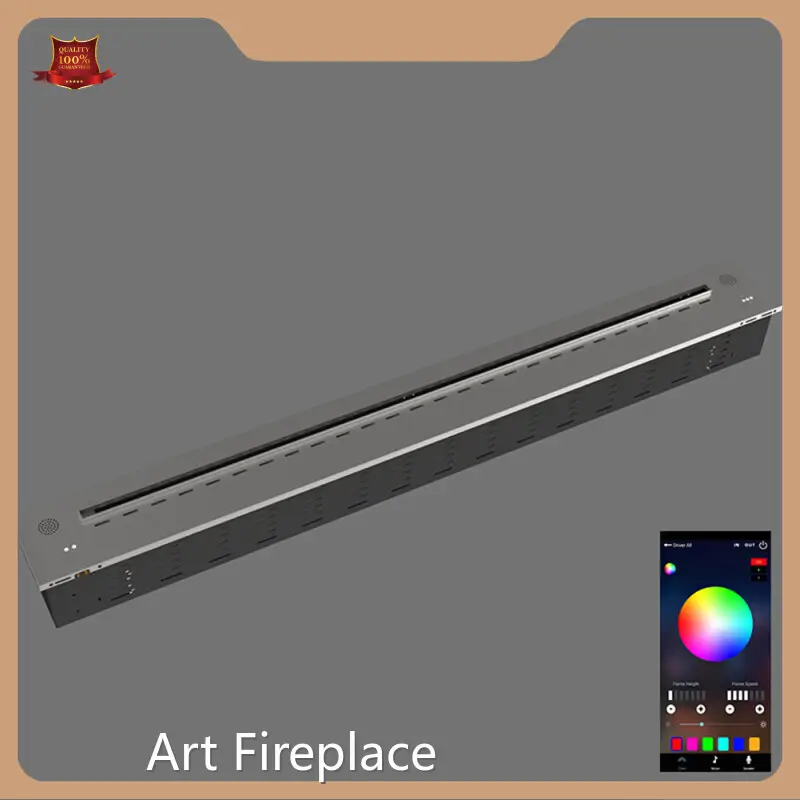 Water Vapor Halogen Fireplace by Art Fireplace 1