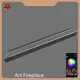 Water Vapor Halogen Fireplace by Art Fireplace 1