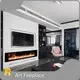 Custom Water Vapor Led Fireplace Art Fireplace 1