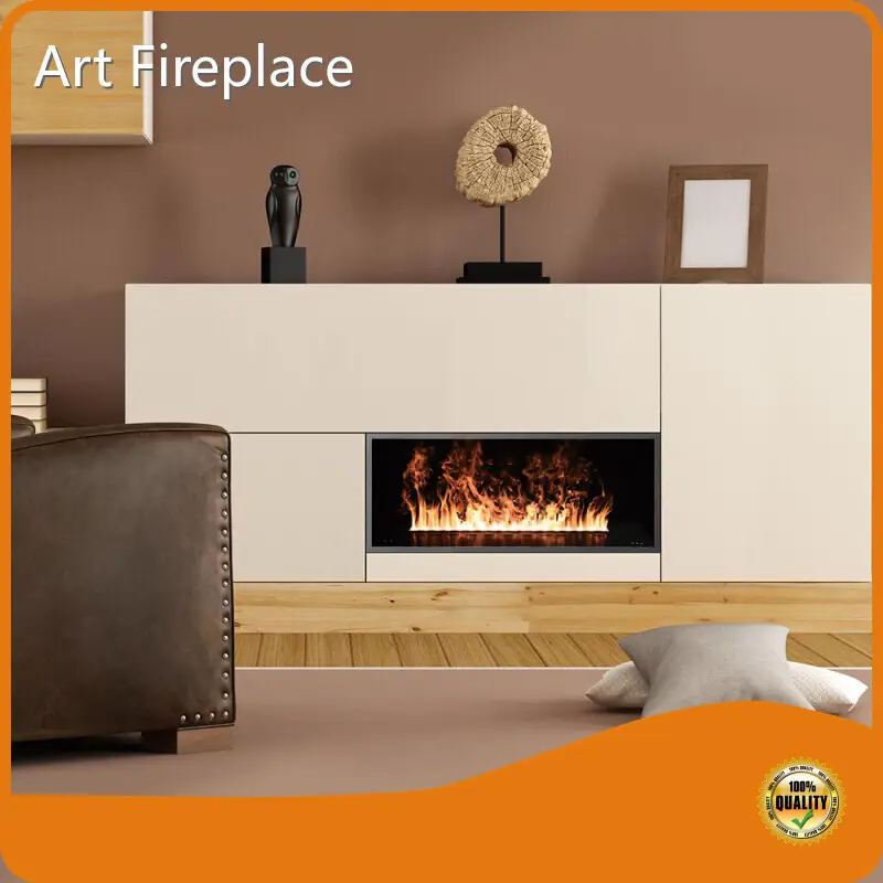 Custom 3D Steam Fireplace Art Fireplace-1 1