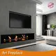 Double Sided Bioethanol Fireplace Art Fireplace-1 1