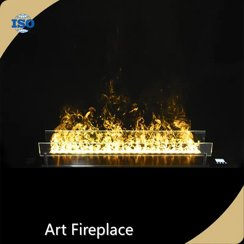 Water Vapor Flames Lit by Leds - - Art Fireplace 1