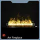 Water Vapor Fire Place Art Fireplace-1 1